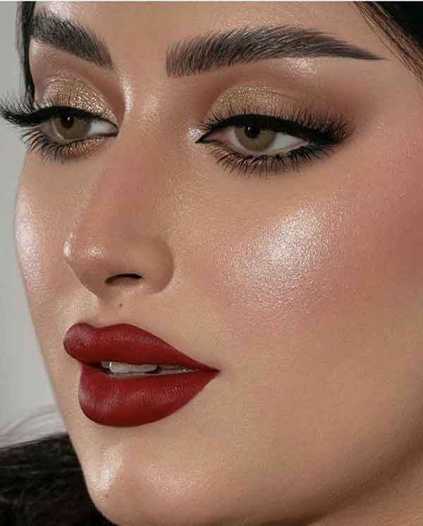  مدل آرایش زنانه شیک 1402 جدید مجلسی خاص پسند ساده غلیظ 