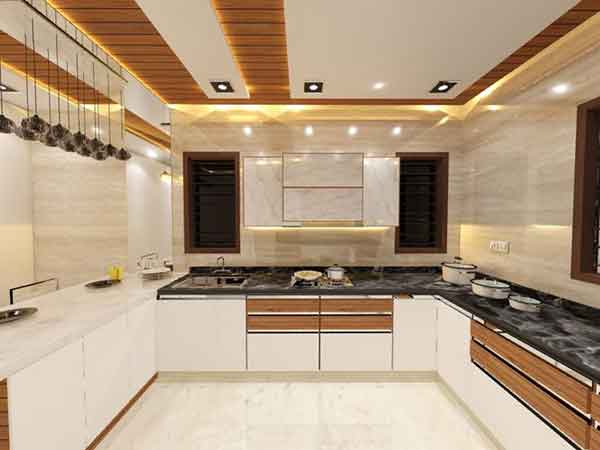 مدل کابینت ام دی اف در رنگ های روشن و تیره کلاسیک و مدرن