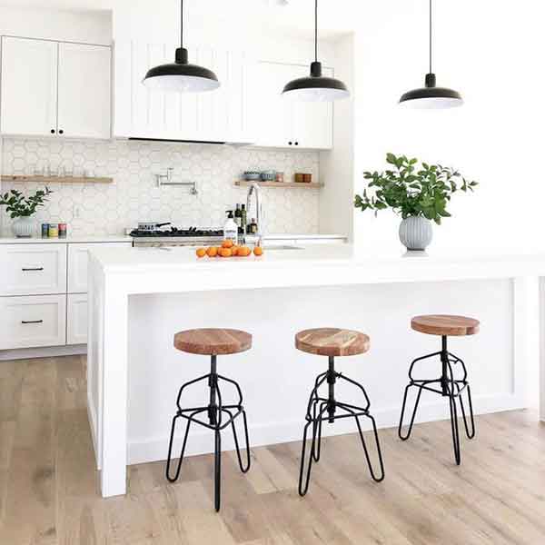 مدل کابینت ام دی اف در رنگ های روشن و تیره کلاسیک و مدرن