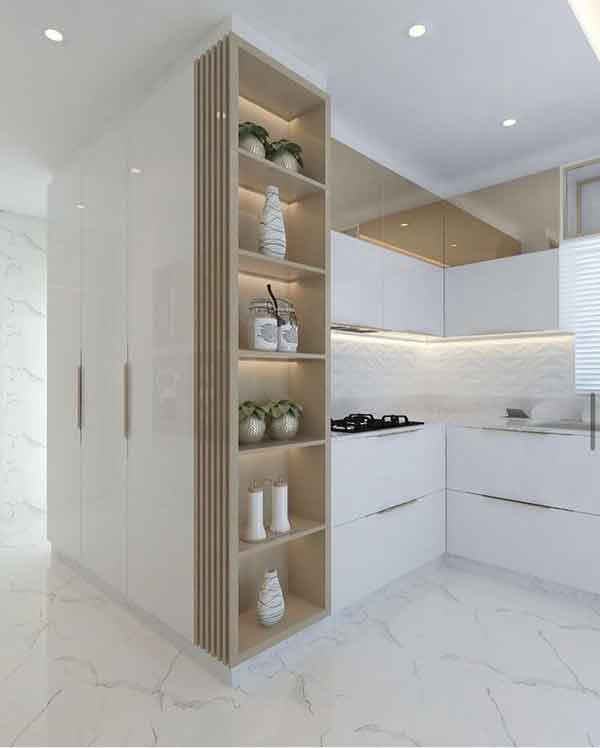 مدل کابینت ام دی اف در رنگ های روشن و تیره کلاسیک و مدرن