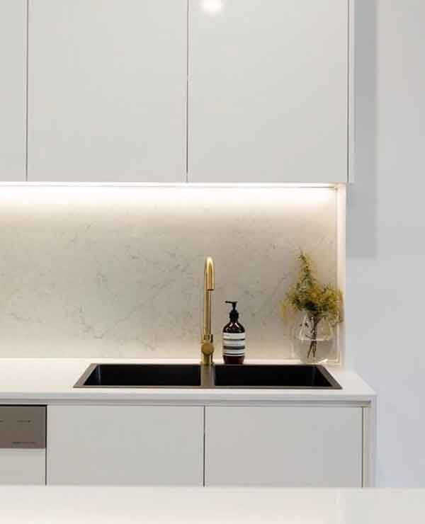مدل کابینت سفید یکدست و ترکیبی جدید و زیبا خاص