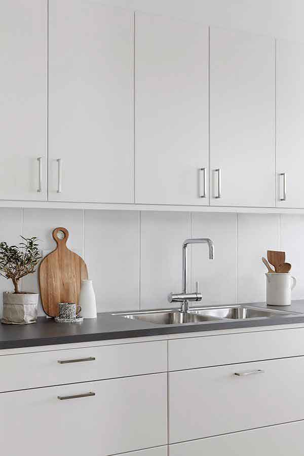 مدل کابینت سفید یکدست و ترکیبی جدید و زیبا خاص