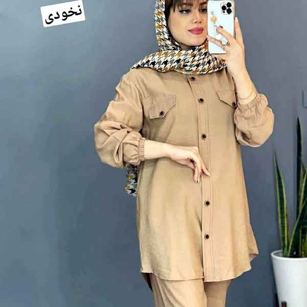 مدل مانتو ابروبادی کوتاه 1402 جدید جلو باز زیبا و شیک دخترانه