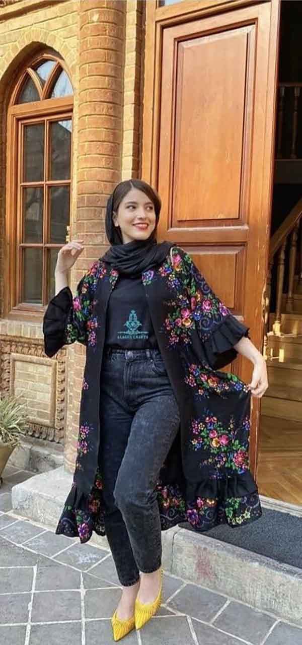 مدل مانتو جدید بلند باکلاس و شیک پسند امروزی جدید