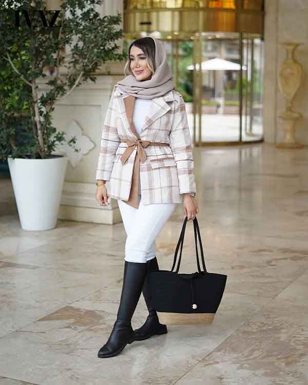 مدل مانتو جدید اینستاگرام رنگی و مشکی زیبا و جدید لاکچری پسند