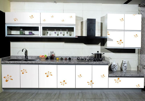 هایگلاس مدل کابینت آشپزخانه ایرانی جدید با طراحی شیک و خاص لاکچری