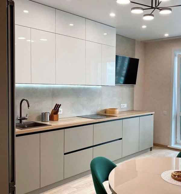 هایگلاس مدل کابینت آشپزخانه ایرانی جدید با طراحی شیک و خاص لاکچری