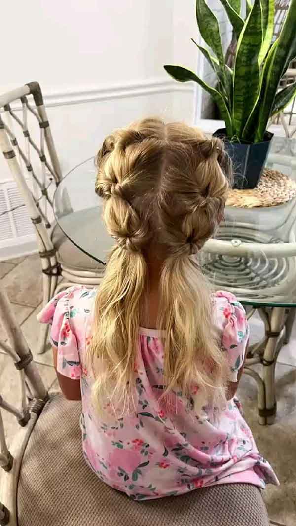 کانال مدل مو دخترانه برای عروسی بسیار شیک و جدید باز و بسته