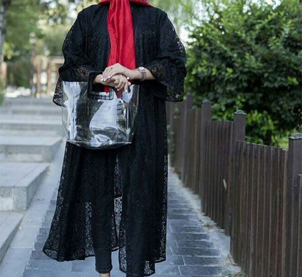 مدل مانتو جلو باز مجلسی مشکی کوتاه و بلند شیک و لاکچری ساده