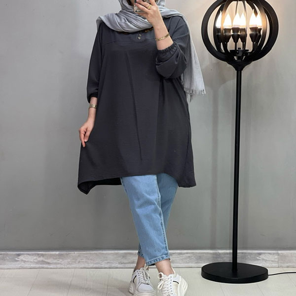 مدل مانتو جلو باز ابروبادی بلند و کوتاه ساده و طرحدار شیک و لاکچری