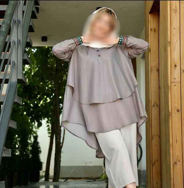مدل مانتو جلو بسته اسپرت خاص و جدید زنانه و دخترانه زیبا
