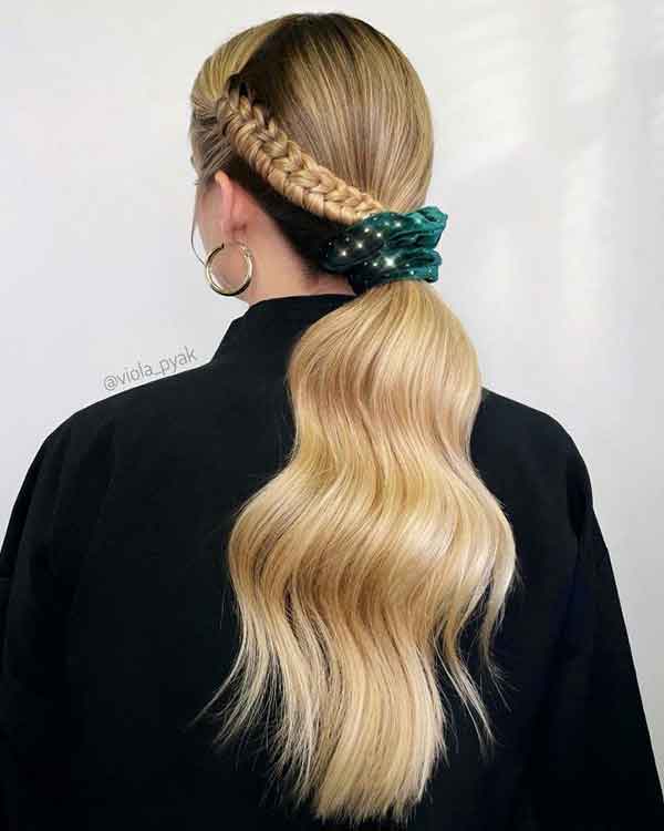 مدل مو دخترانه برای مهمانی باز و بسته ساده شیک فر صاف