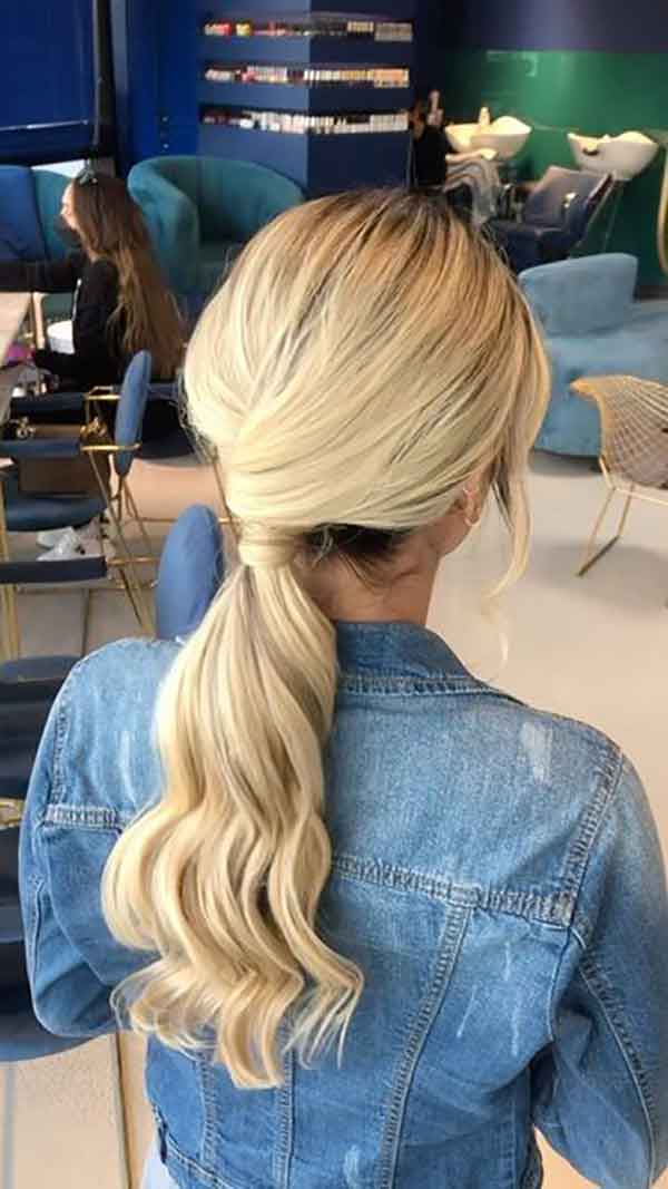 مدل مو دخترانه برای مهمانی باز و بسته ساده شیک فر صاف
