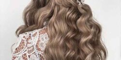 مدل مو دخترانه باز ساده و شیک برای مراسم های مهم