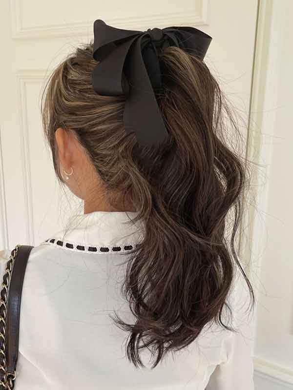 مدل مو دخترانه باز ساده و شیک برای مراسم های مهم