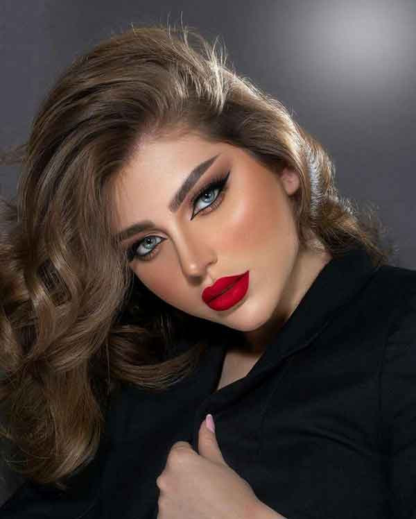 مدل مو مجلسی برای صورت گرد ویژه عروسی و مهمانی مهم 