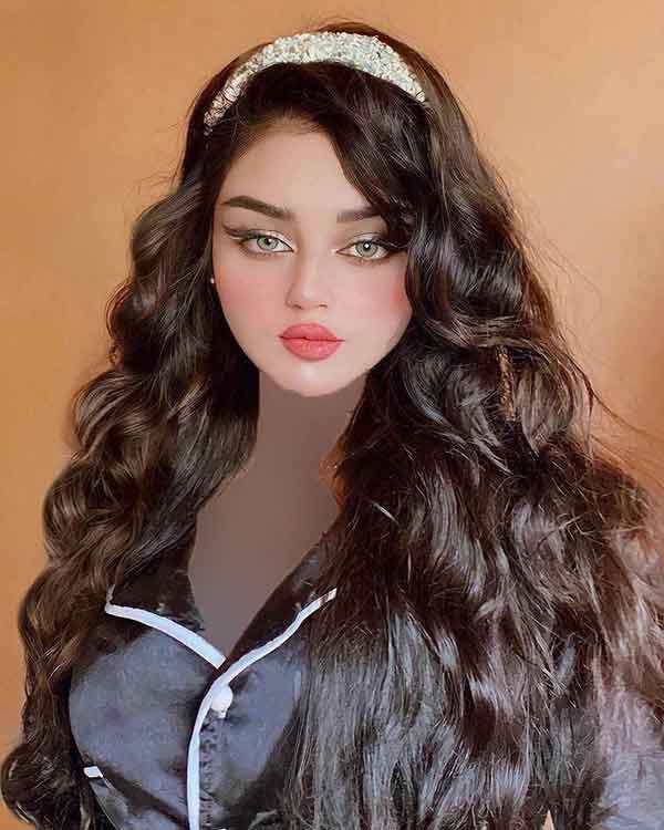 مدل مو مجلسی برای صورت گرد ویژه عروسی و مهمانی مهم 