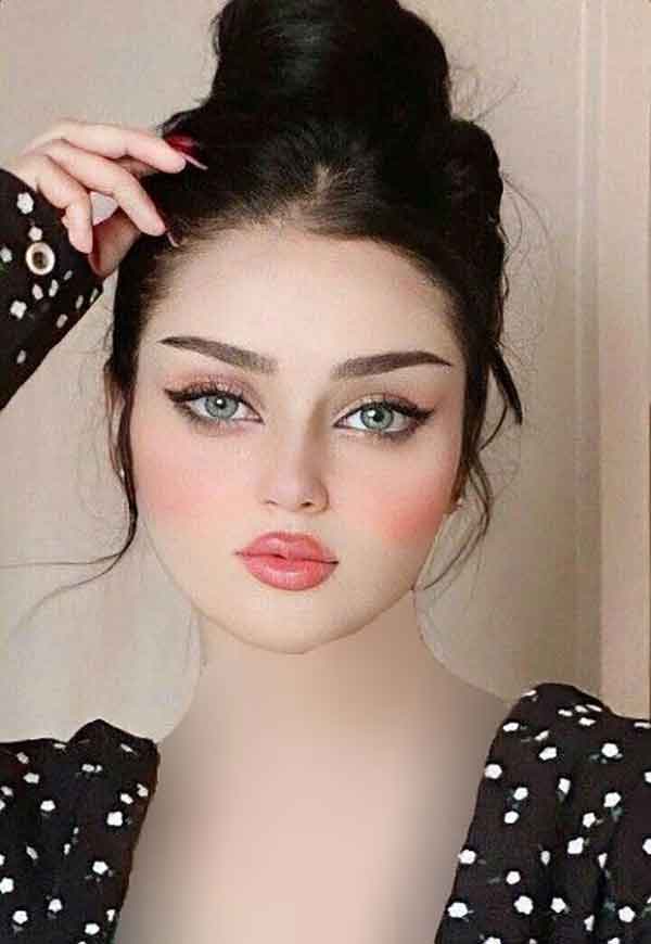 مدل مو مجلسی برای صورت گرد ویژه عروسی و مهمانی مهم 