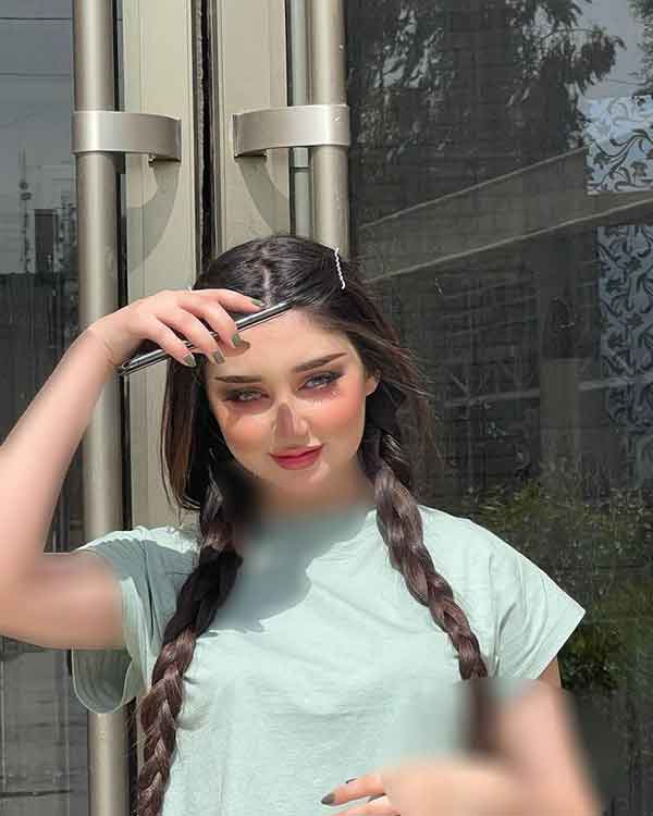 مدل مو مجلسی برای صورت گرد ویژه عروسی و مهمانی مهم 