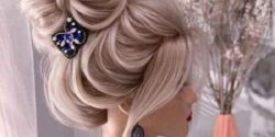 مدل مو مجلسی دخترانه برای عروسی و مهمانی باز و بسته شیک ساده
