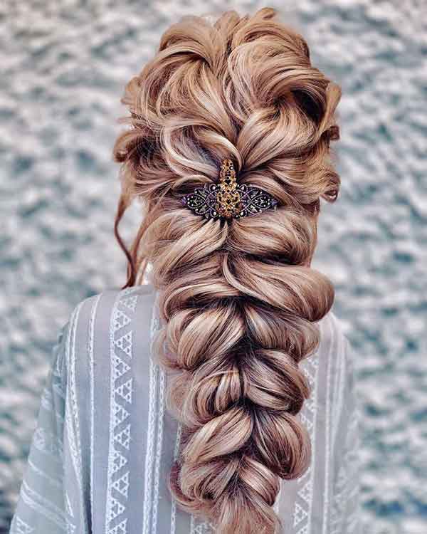مدل مو مجلسی دخترانه برای عروسی و مهمانی باز و بسته شیک ساده