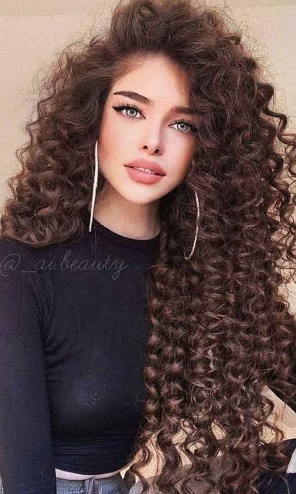 مدل مو زنانه بلند ساده و شیک برای عروسی باز و بسته