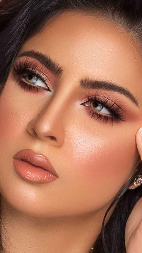 عکس آرایش عروس جدید 1402 لایت و غلیظ خاص و متفاوت