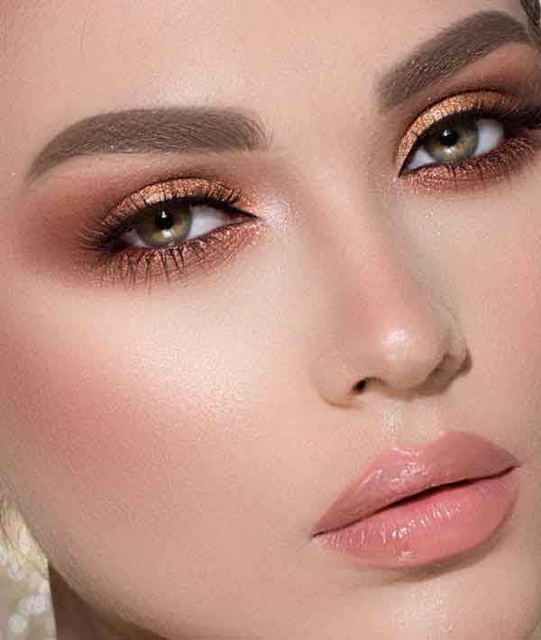 عکس آرایش عروس جدید 1402 لایت و غلیظ خاص و متفاوت