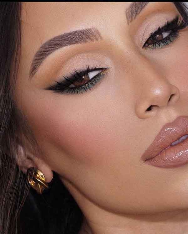 عکس آرایش صورت شیک مجلسی دخترانه و خاص امروزی