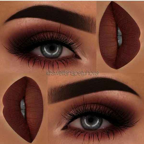آرایش چشم ساده مجلسی جدید و زیبا لایت غلیظ
