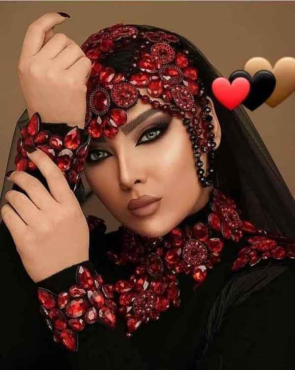آرایش صورت و مو جدید مجلسی شیک و متفاوت ساده