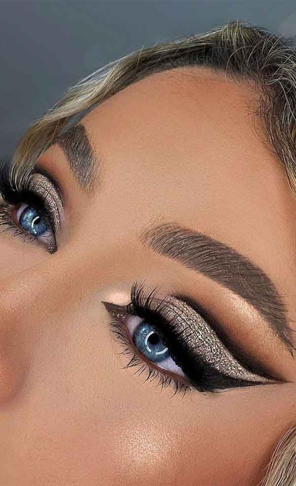 بهترین آرایش چشم جدید ساده و لایت برای عروسی