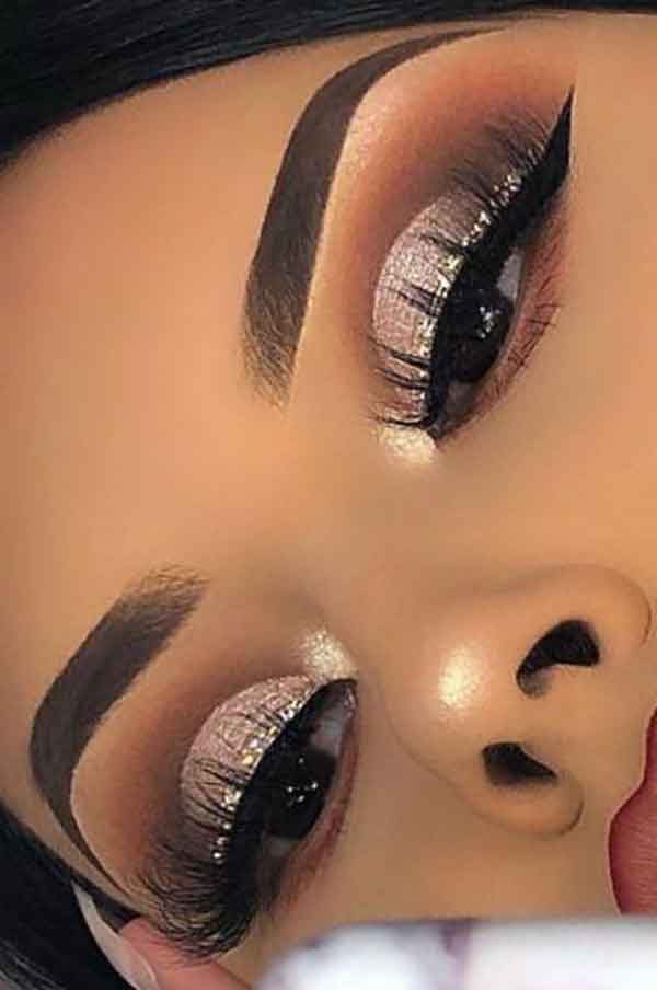 مدل آرایش چشم عروس ۲۰۲۳ اروپایی شیک و جدید