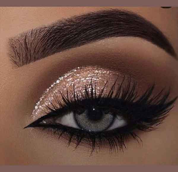 مدل آرایش چشم عروس ۲۰۲۳ اروپایی شیک و جدید