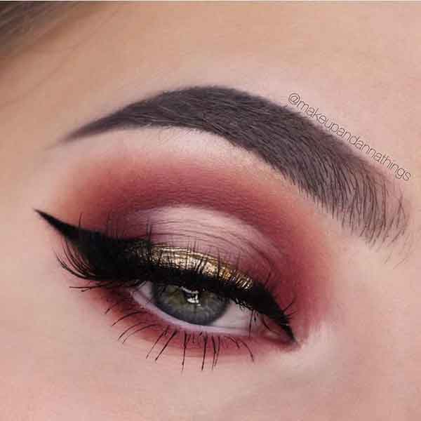 مدل آرایش چشم عروس ۲۰۲۳ اروپایی شیک و جدید