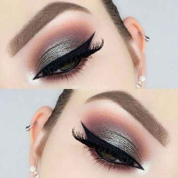 مدل آرایش چشم عروس ۲۰۲۳ اروپایی شیک و جدید