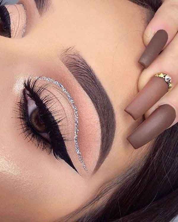 مدل آرایش چشم عروس ۲۰۲۳ اروپایی شیک و جدید