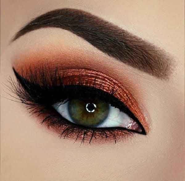 مدل آرایش چشم دخترانه با سایه های زیبا و ساده ویژه عروسی