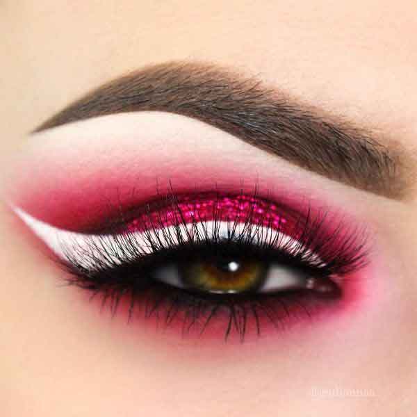 مدل آرایش چشم دخترانه با سایه های زیبا و ساده ویژه عروسی
