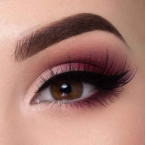 مدل آرایش چشم دخترانه با سایه های زیبا و ساده ویژه عروسی