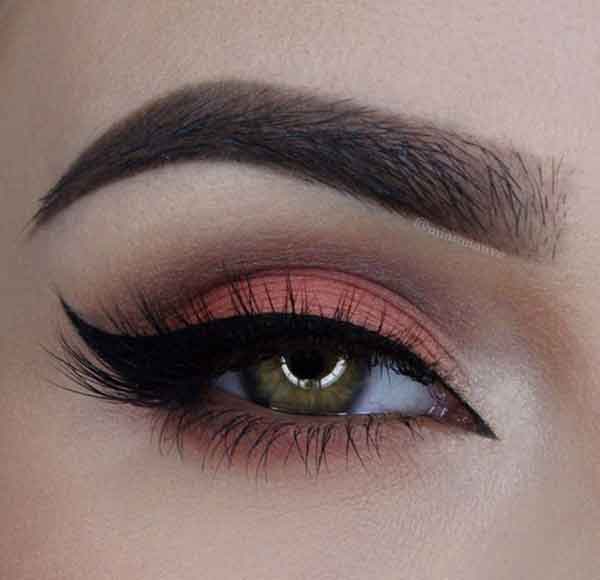 مدل آرایش چشم دخترانه با سایه های زیبا و ساده ویژه عروسی