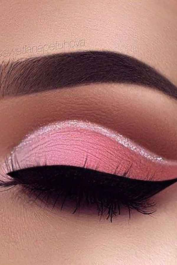 مدل آرایش چشم دخترانه با سایه های زیبا و ساده ویژه عروسی