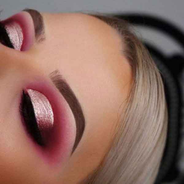 مدل آرایش چشم دخترانه با سایه های زیبا و ساده ویژه عروسی