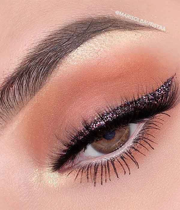 مدل آرایش چشم دخترانه با سایه های زیبا و ساده ویژه عروسی