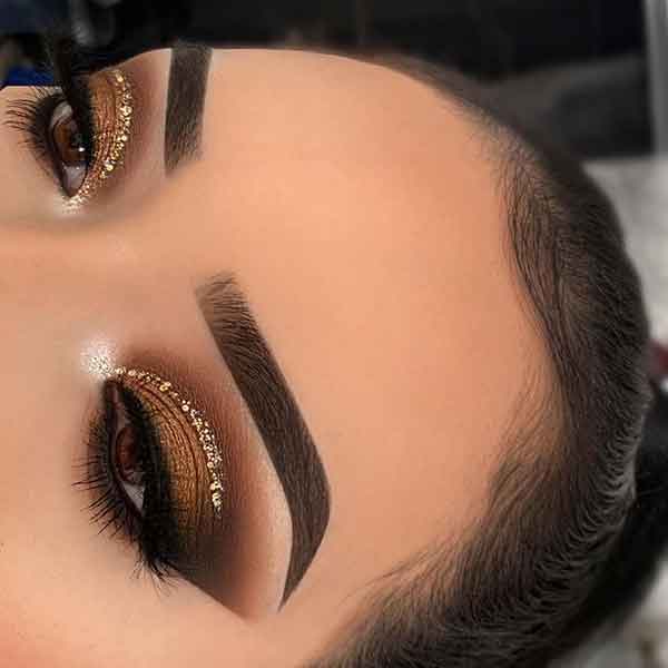 مدل آرایش چشم دخترانه با سایه های زیبا و ساده ویژه عروسی