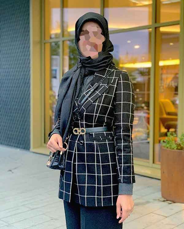 مدل بستن روسری با قواره های متنوع ساده اما شیک