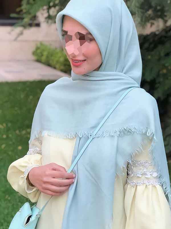 مدل بستن روسری با قواره های متنوع ساده اما شیک