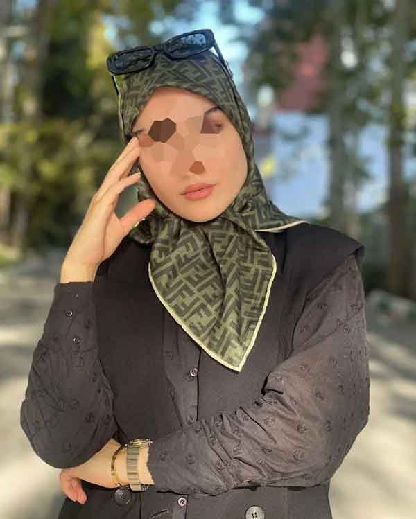 مدل بستن روسری با قواره های متنوع ساده اما شیک