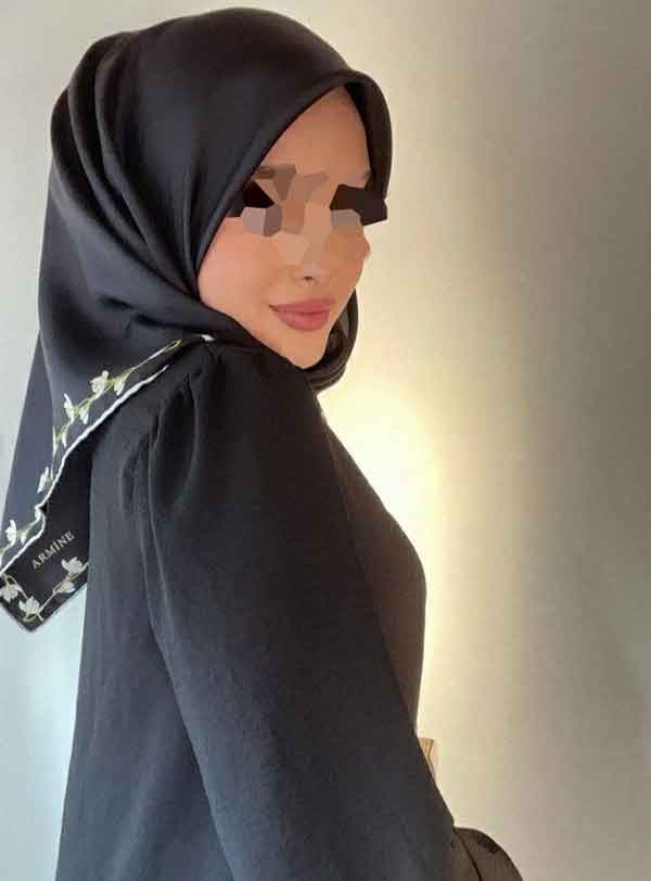 مدل بستن روسری با قواره های متنوع ساده اما شیک
