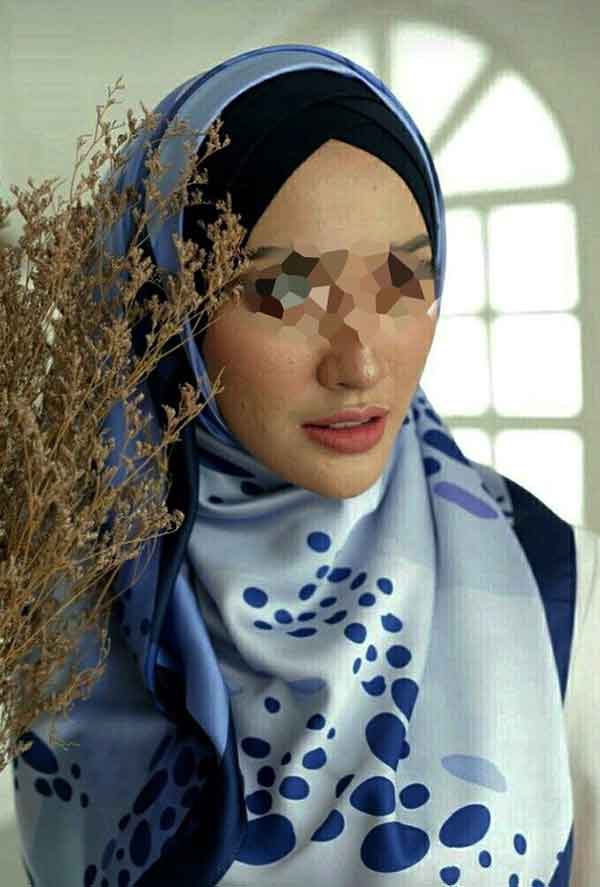 مدل بستن روسری با حجاب برای مهمانی زیبا و جدید